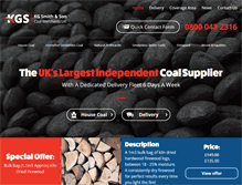 Tablet Screenshot of coalmerchantsuk.co.uk